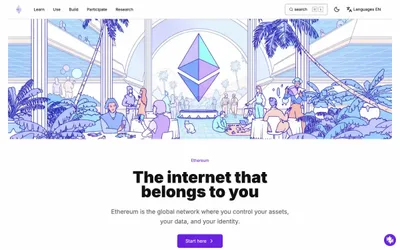 ethereum.org 网站预览