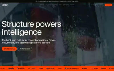 Sanity.io 网站预览