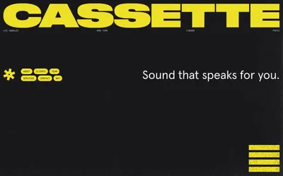 Cassette 网站预览