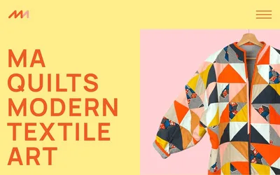 MA Quilts 网站预览