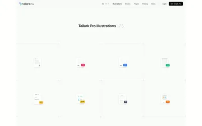 Tailark Pro 网站预览