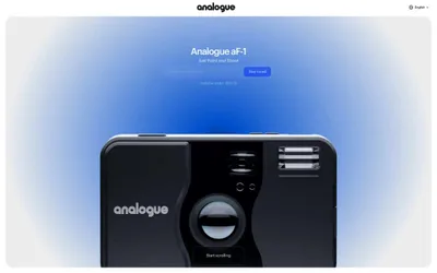 Analogue aF-1 网站预览