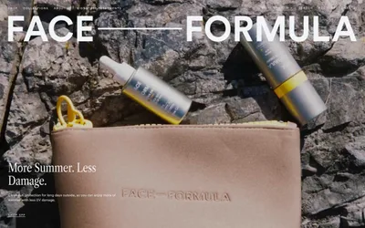 Face Formula 网站预览