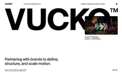 Vucko 网站预览
