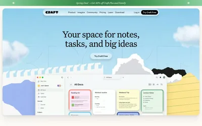Craft Docs 网站预览