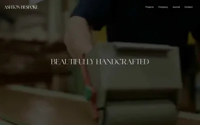 Ashton Bespoke 网站预览