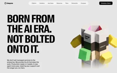 AI for Business 网站预览