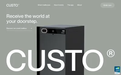 Custo 网站预览