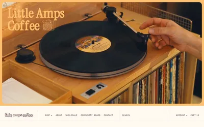 Little Amps 网站预览