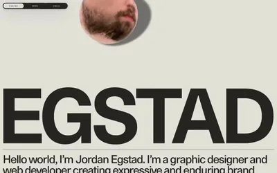 Egstad 网站预览