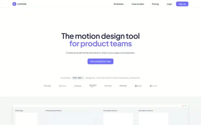 Lottielab 网站预览