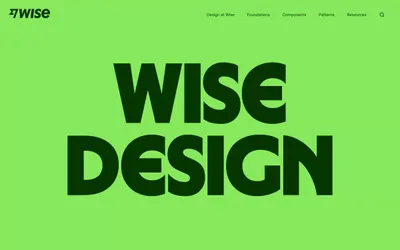 Wise Design 网站预览