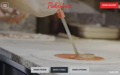 Roberta's Pizza 网站预览