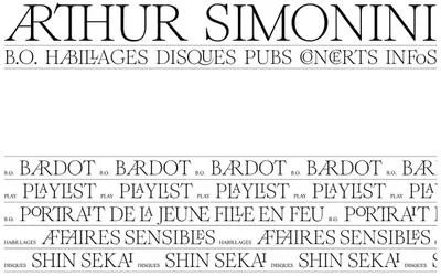 Arthursimonini 网站预览
