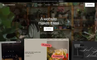 Squarespace 网站预览