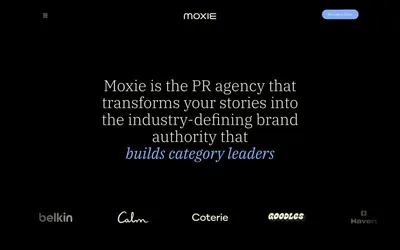 Moxie 网站预览