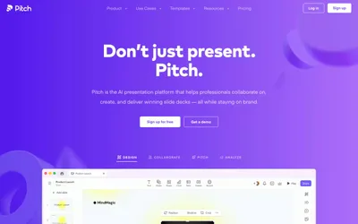 Pitch 网站预览