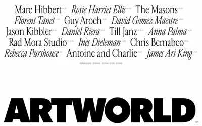 ARTWORLD 网站预览