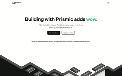 Prismic 网站预览
