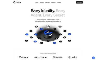 Clutch Security 网站预览