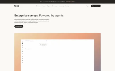Sprig 网站预览