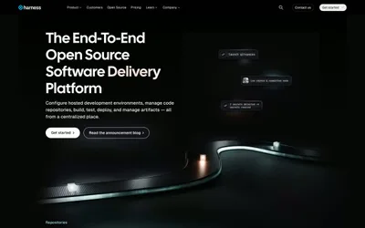 Harness.io 网站预览