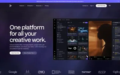 Frame.io 网站预览