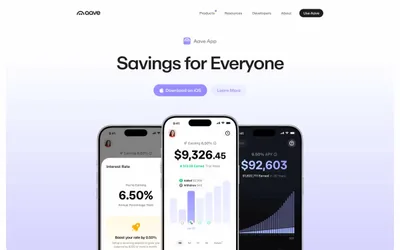 aave.com 网站预览