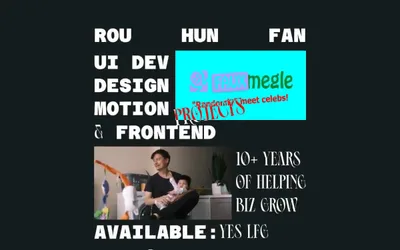 Freelance frontend UI developer and designer, Rou Hun Fan 网站预览