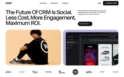 Drop 网站预览