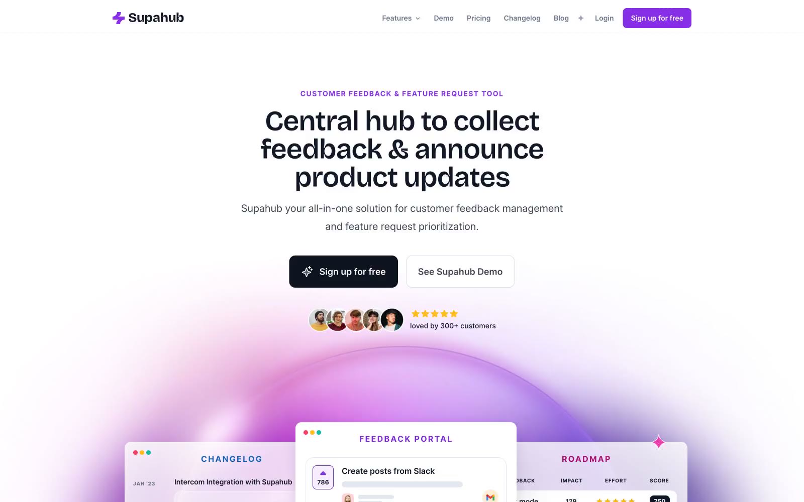Supahub 网站预览