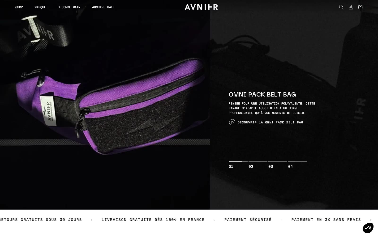 AVNIER 网站预览