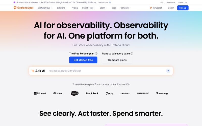 Grafana Labs 网站预览