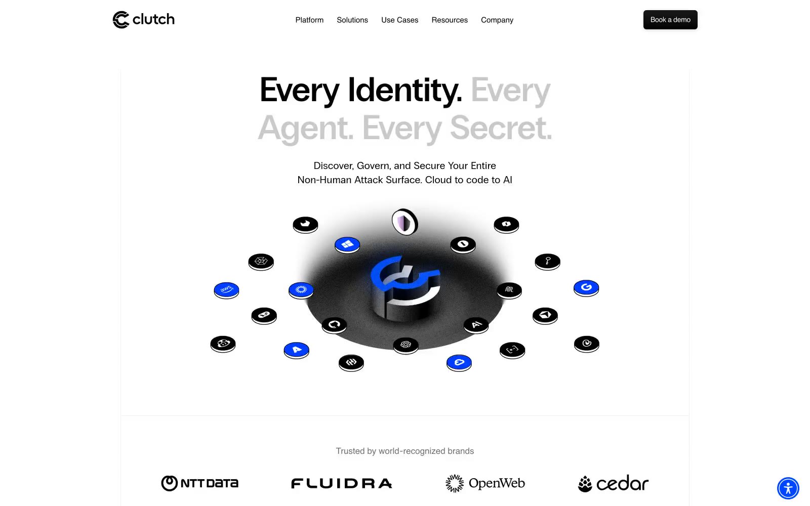 Clutch Security 网站预览