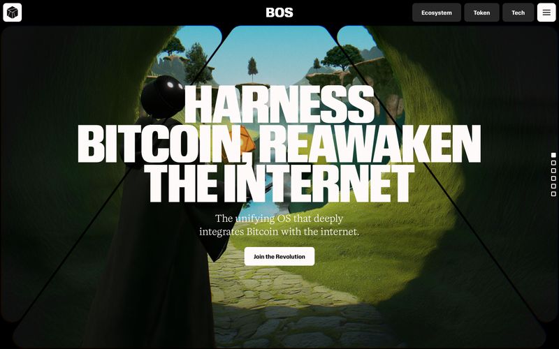 BitcoinOS 网站预览