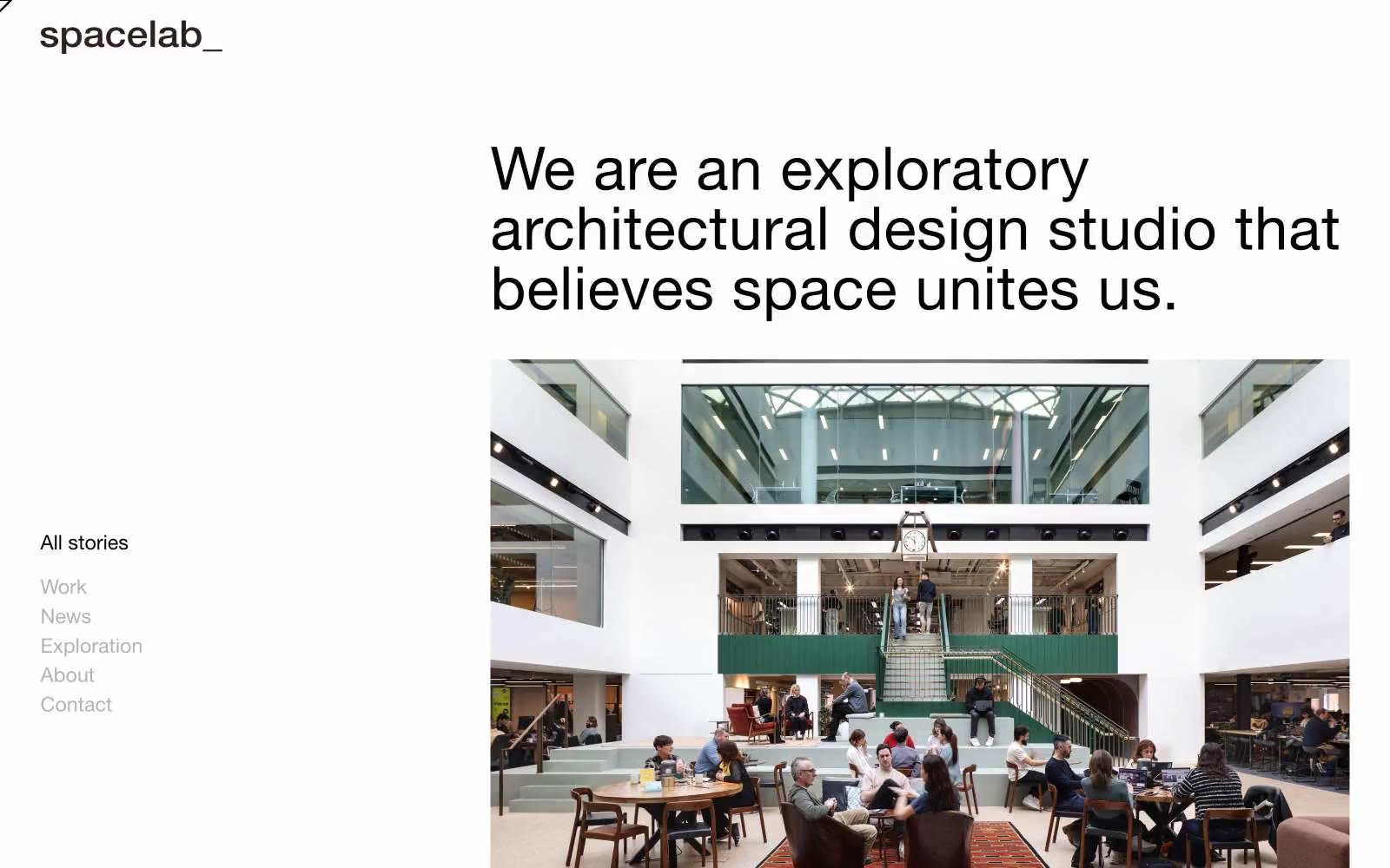 Spacelab 网站预览