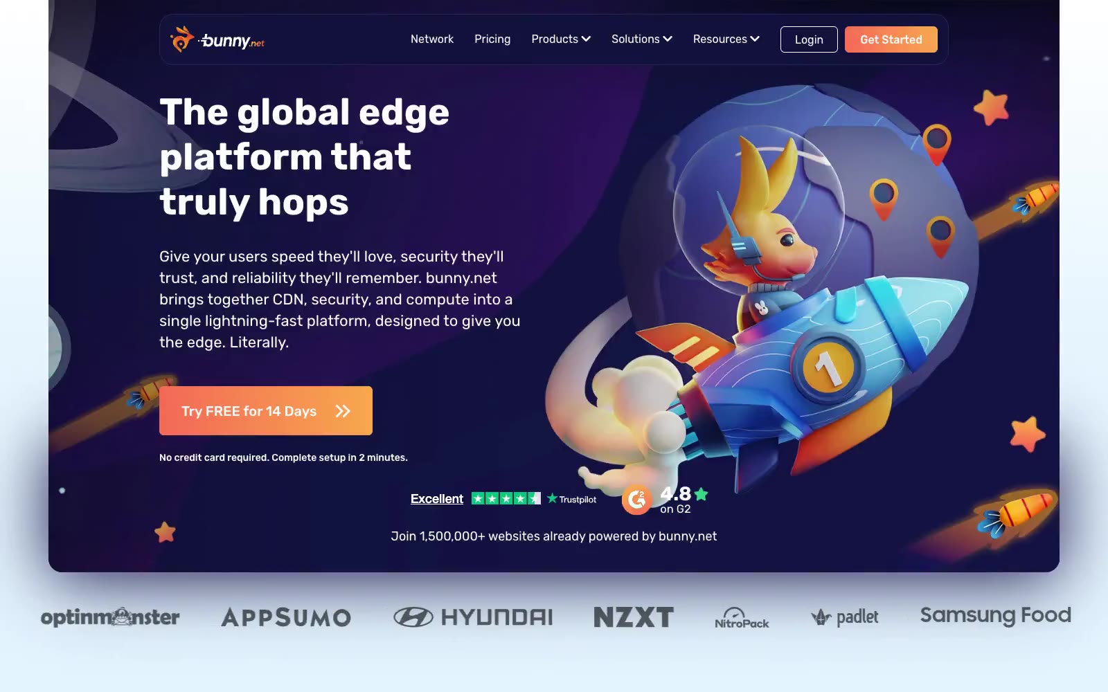 bunny.net 网站预览