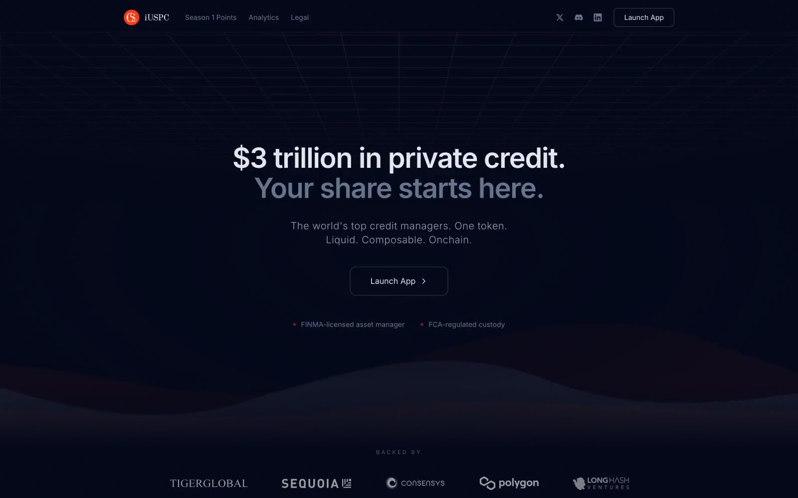 iUSPC by Coinshift 网站预览