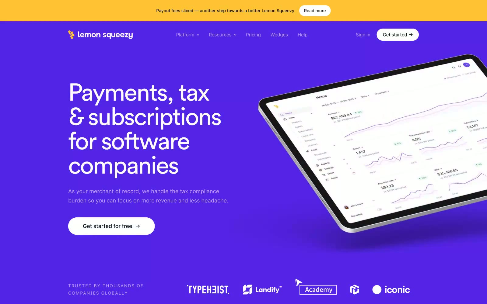 Payments 网站预览