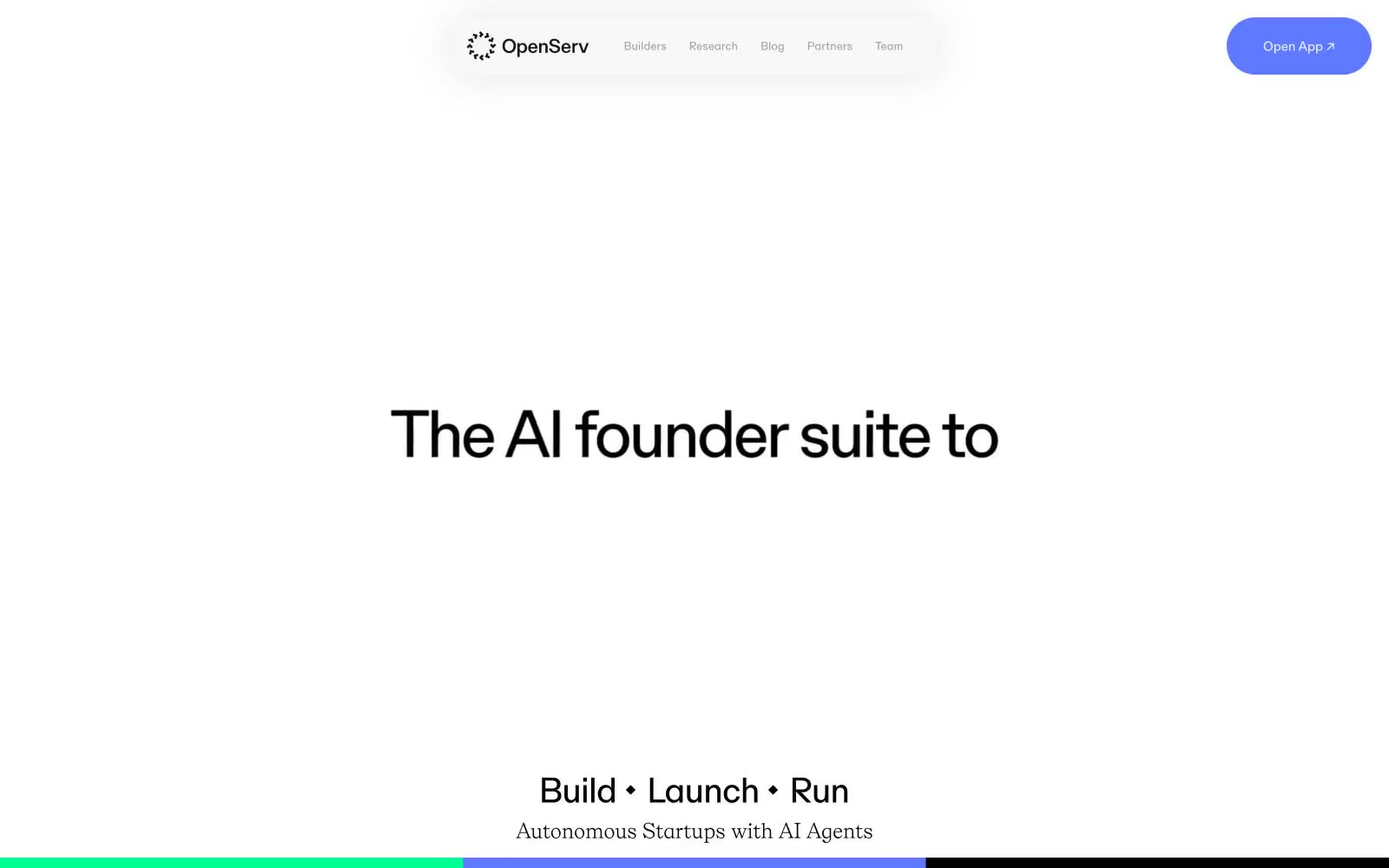 OpenServ 网站预览