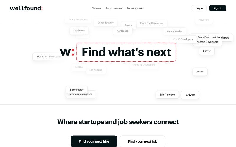 Wellfound 网站预览