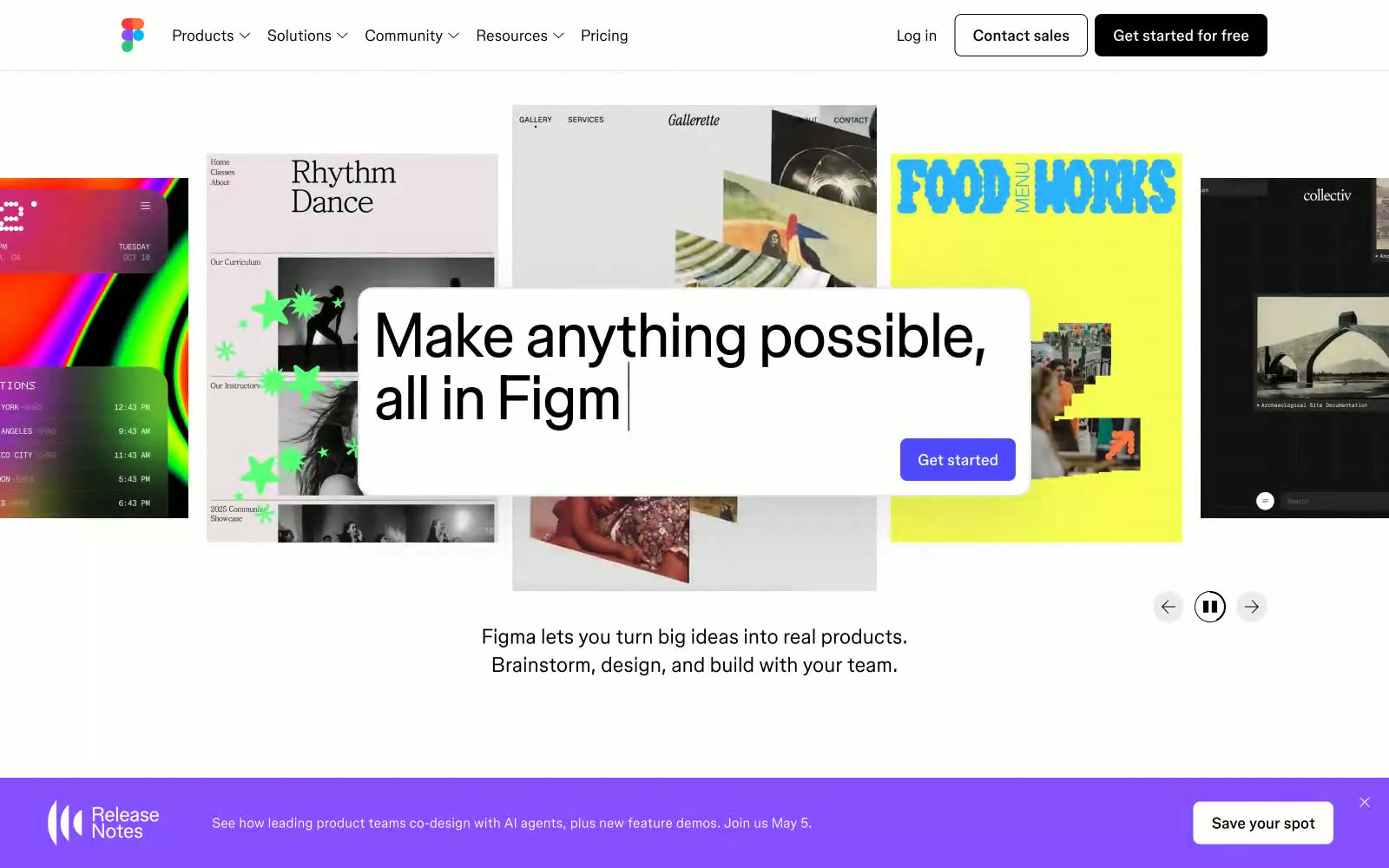 Figma 网站预览