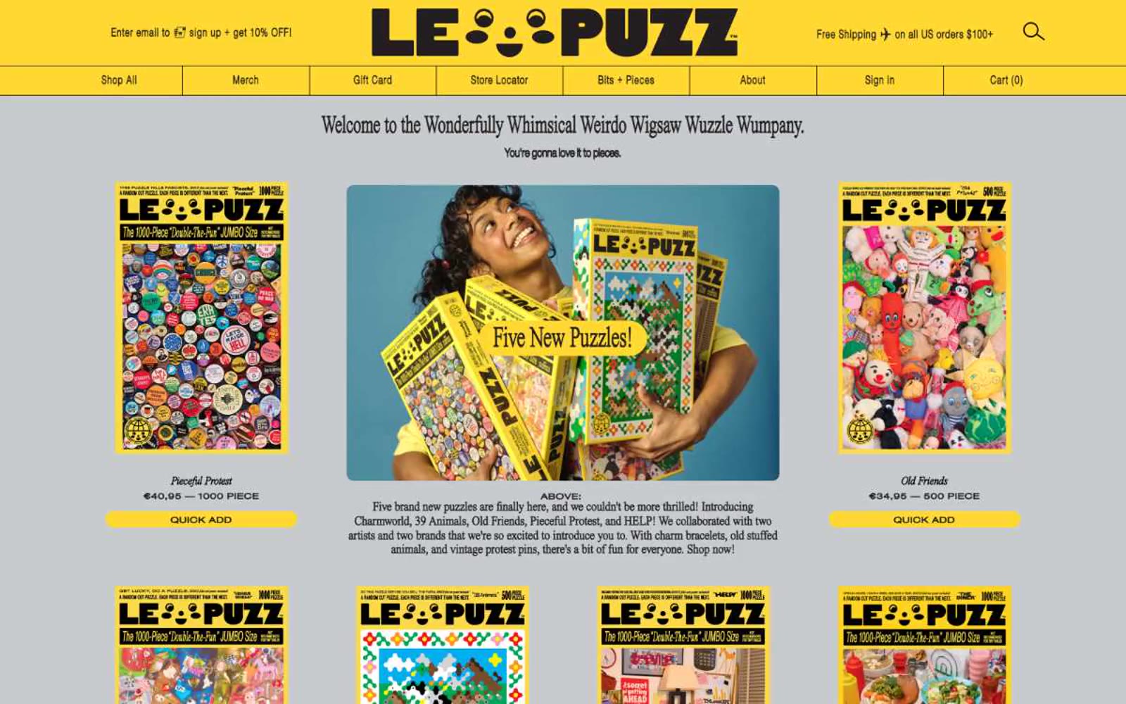 Le Puzz 网站预览