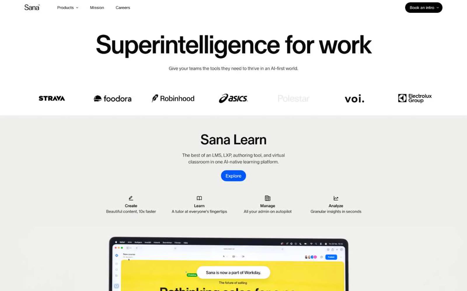 Superintelligence for work 网站预览