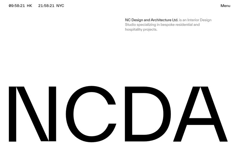 NCDA 网站预览