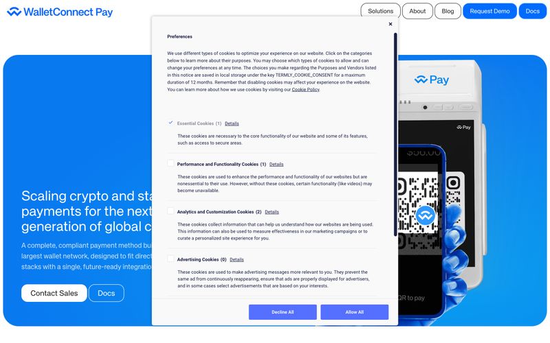 WalletConnect 网站预览