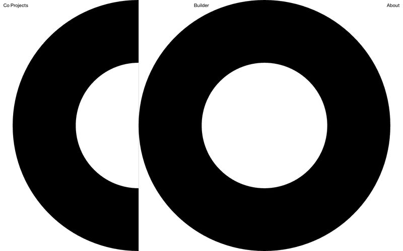 Co Projects 网站预览