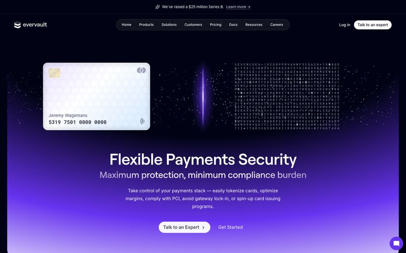 Evervault 网站预览