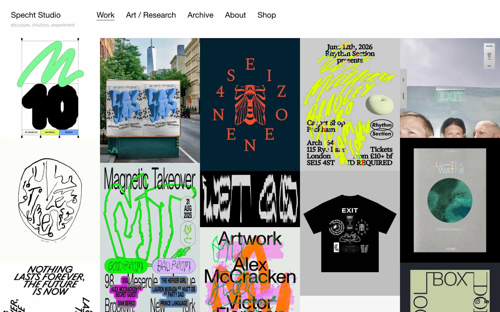 Specht Studio 网站预览
