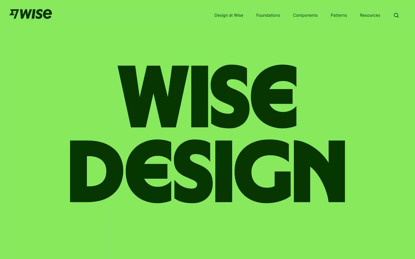 Wise Design 网站预览